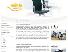 Tablet Screenshot of ergonomische-buerostuehle.com